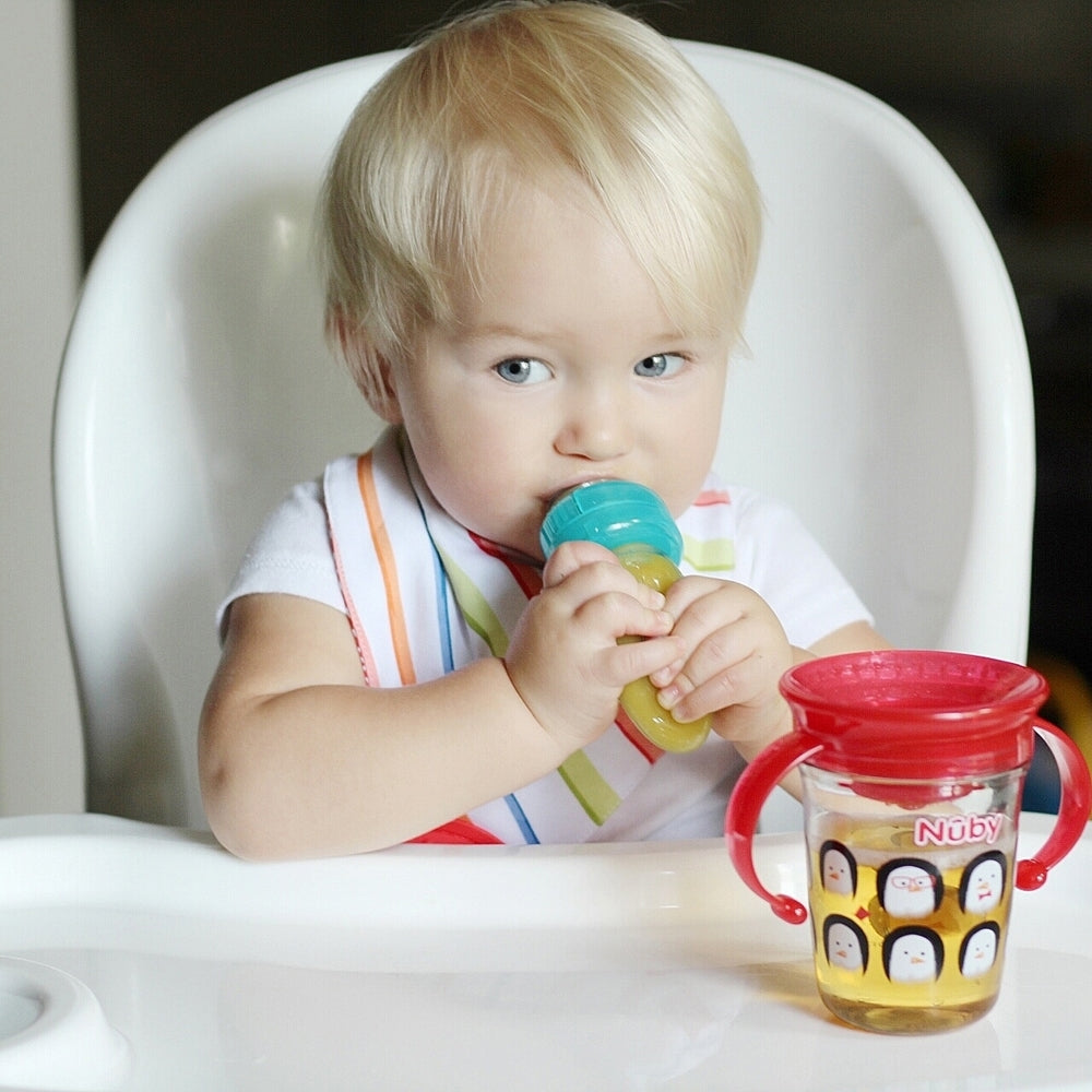 E-Z Squee-Z Silicone Baby Food Dispenser | Pink